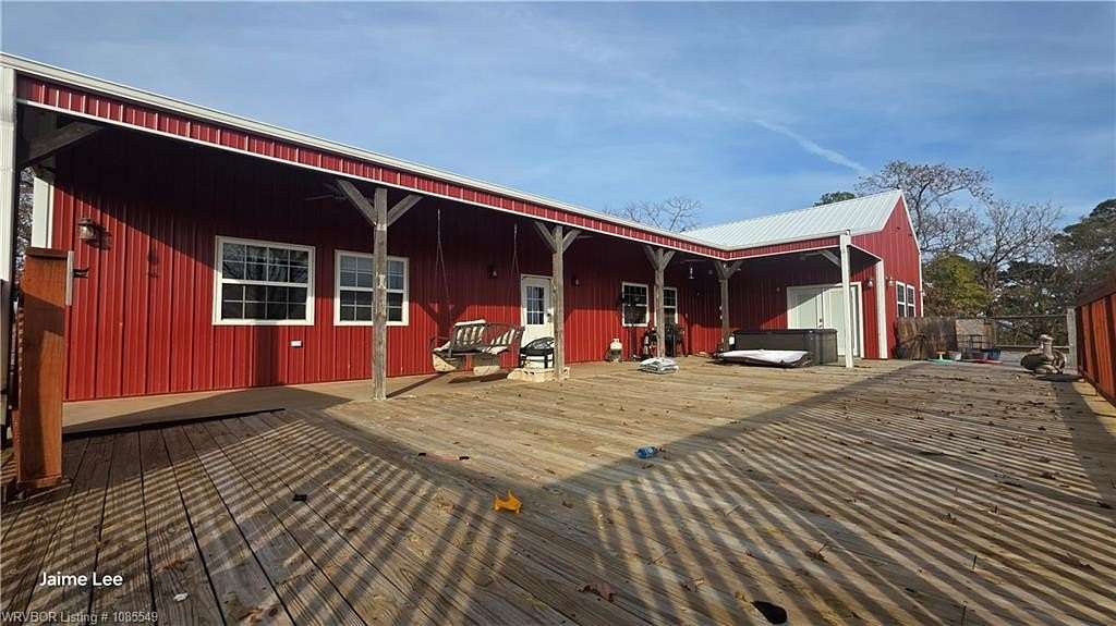 13 Acres of Land with Home for Sale in Wister, Oklahoma