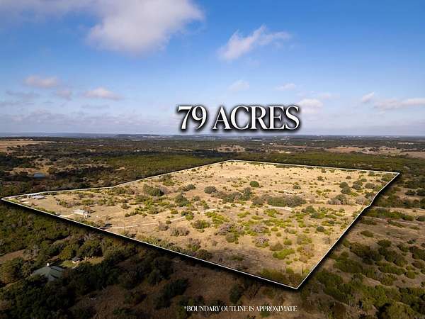 79.8 Acres of Agricultural Land with Home for Sale in Bertram, Texas