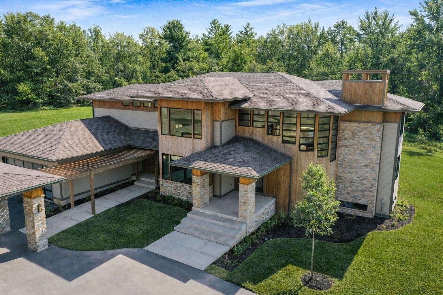 5.35 Acres of Land with Home for Sale in Valparaiso, Indiana