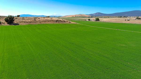 188 Acres of Agricultural Land with Home for Sale in Klamath Falls, Oregon