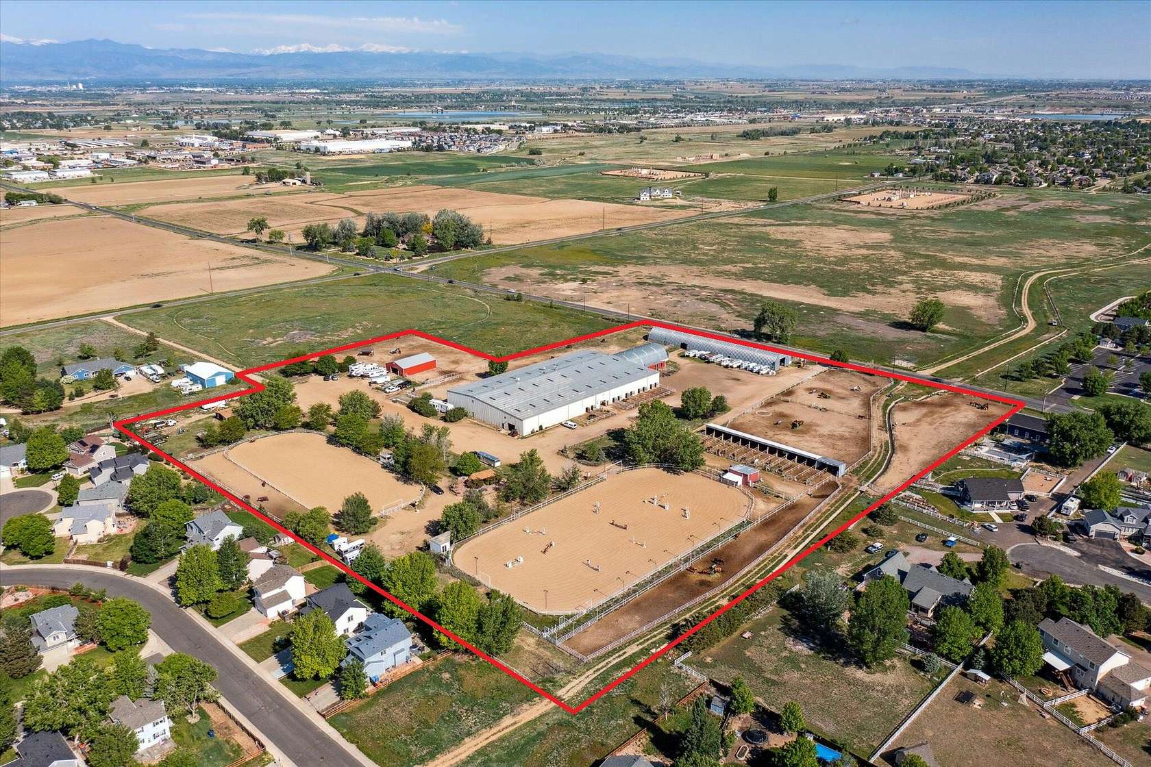 13 Acres of Improved Commercial Land for Sale in Firestone, Colorado