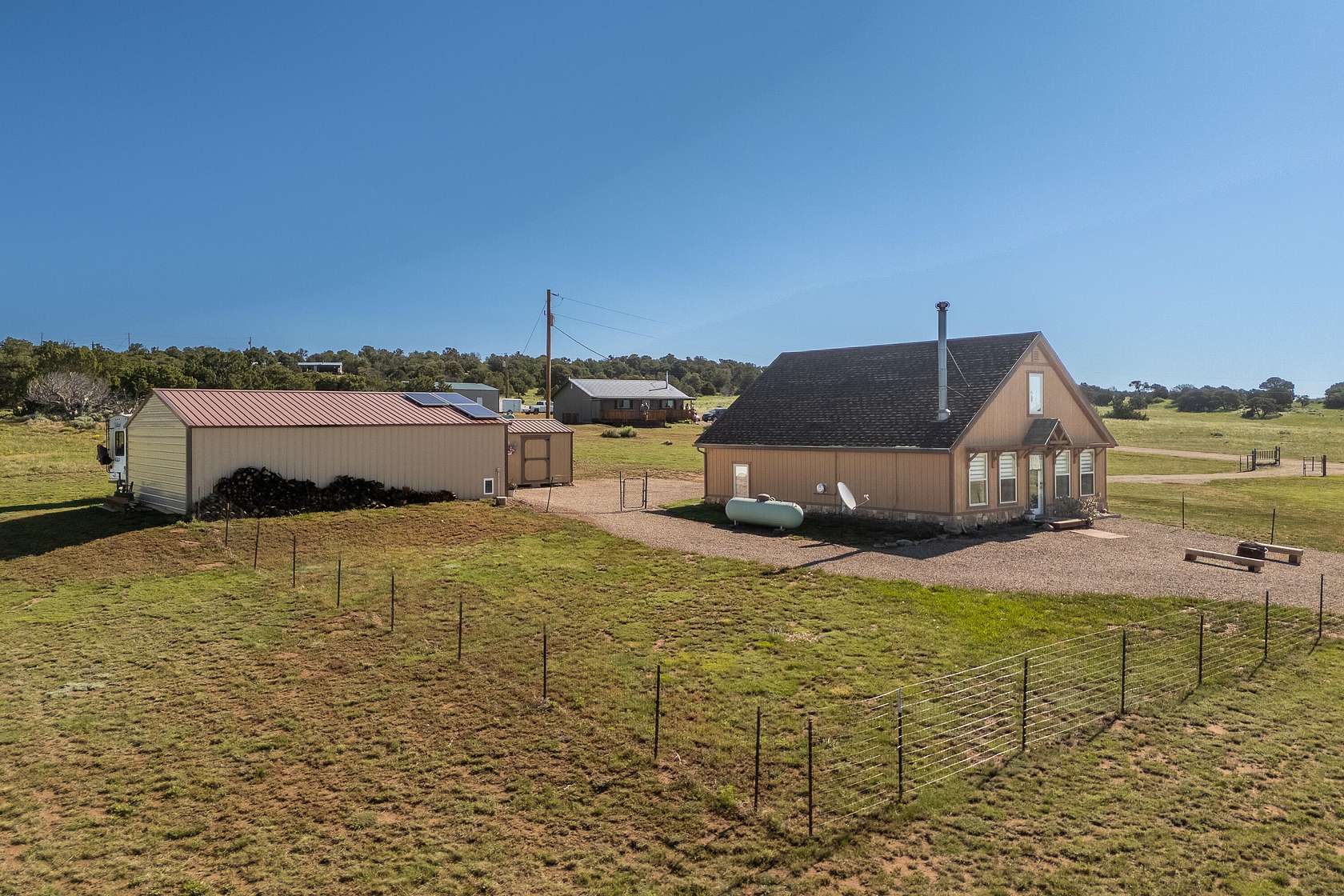 3 Acres of Residential Land with Home for Sale in Walsenburg, Colorado