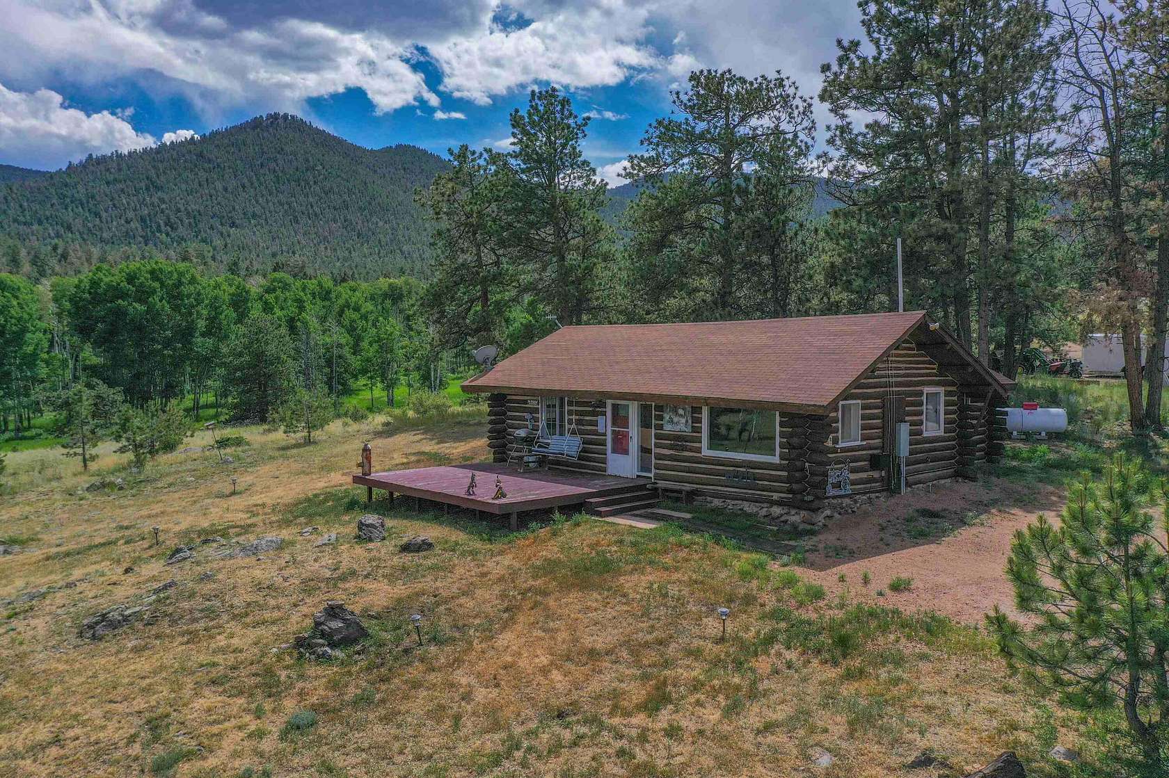 110 Acres of Improved Agricultural Land for Sale in Lake George, Colorado