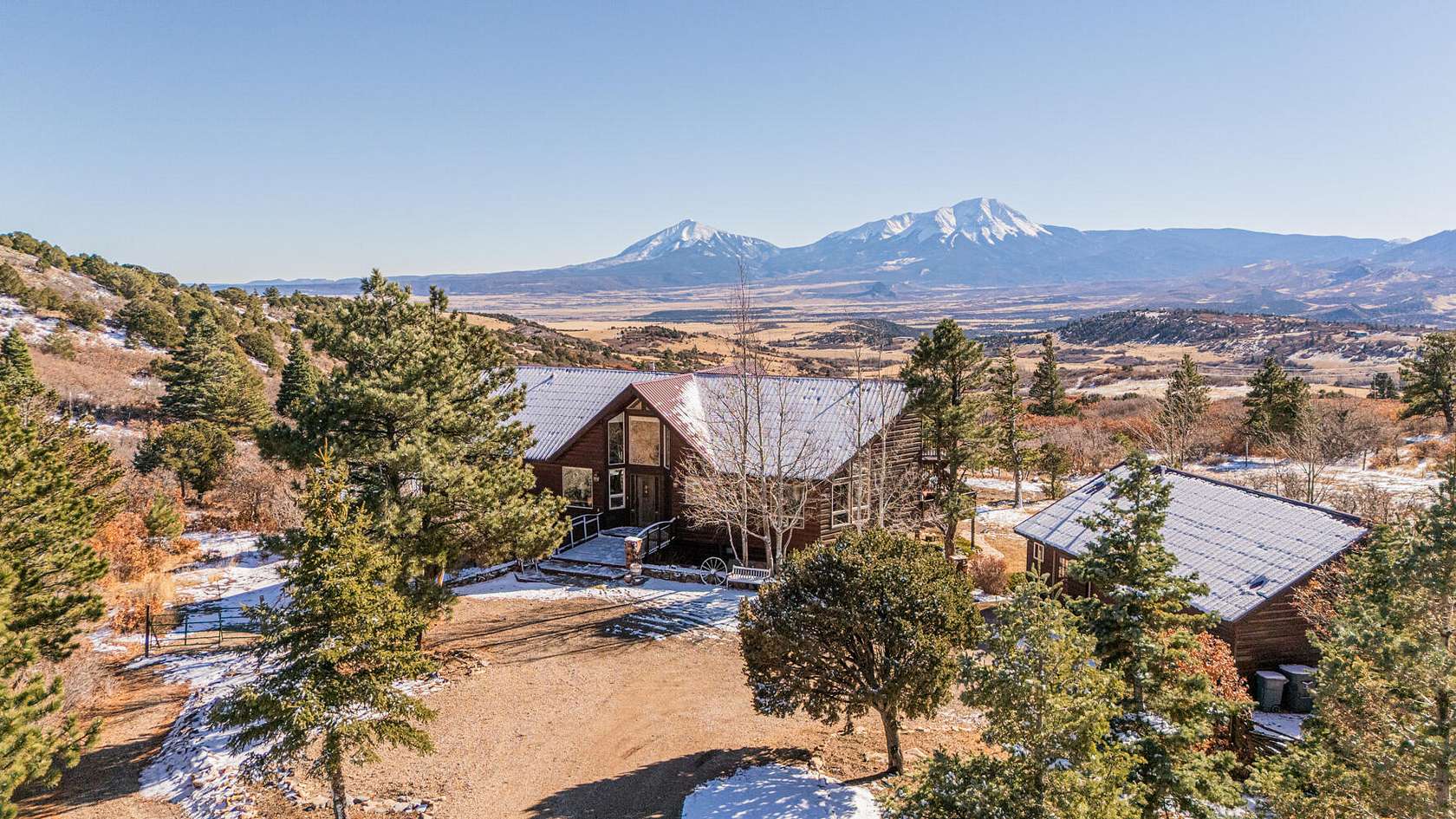 5 Acres of Residential Land with Home for Sale in La Veta, Colorado