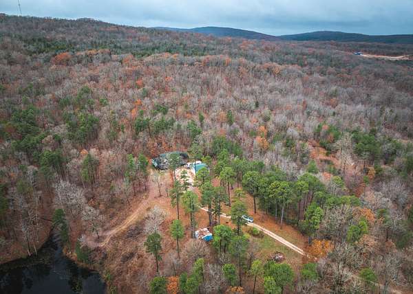 123 Acres of Land with Home for Sale in Park Hills, Missouri