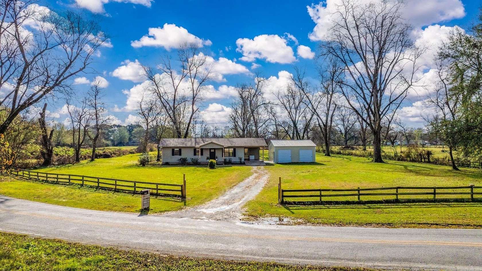5 Acres of Residential Land with Home for Sale in Scott, Arkansas