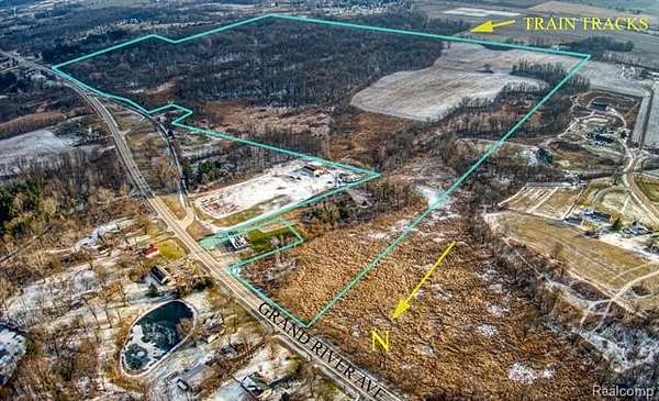 196 Acres of Land for Sale in Fowlerville, Michigan