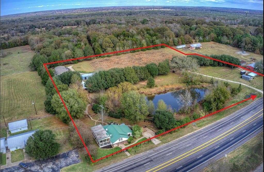 6 Acres of Land with Home for Sale in Grand Saline, Texas