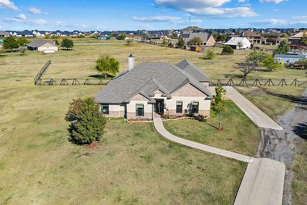 2.18 Acres of Land with Home for Sale in Haslet, Texas