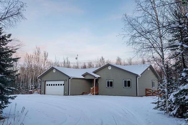 2.4 Acres of Residential Land with Home for Sale in Delta Junction, Alaska