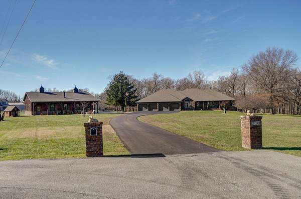 9.6 Acres of Residential Land with Home for Sale in Nixa, Missouri