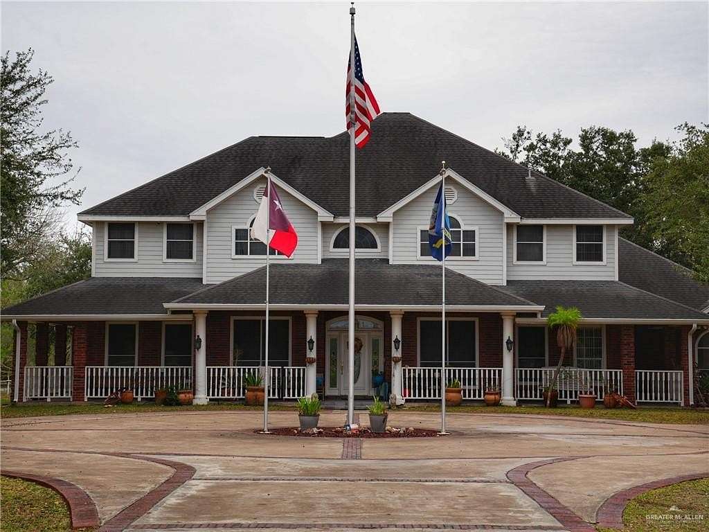 9.55 Acres of Residential Land with Home for Sale in Edinburg, Texas