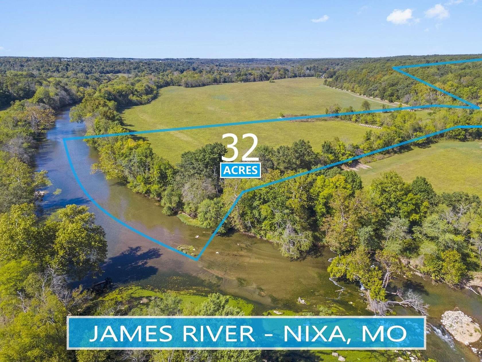 32.9 Acres of Land for Sale in Nixa, Missouri
