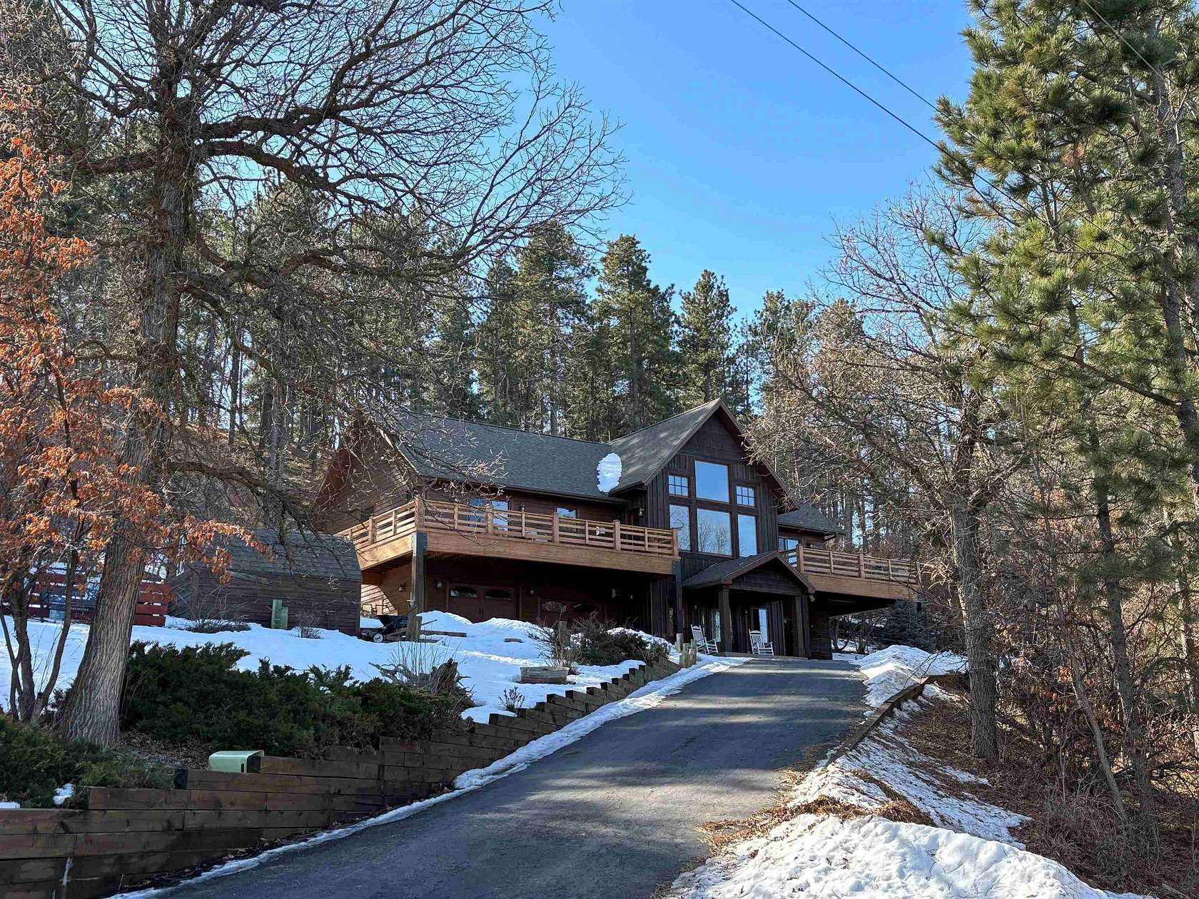 4.44 Acres of Residential Land with Home for Lease in Spearfish, South Dakota