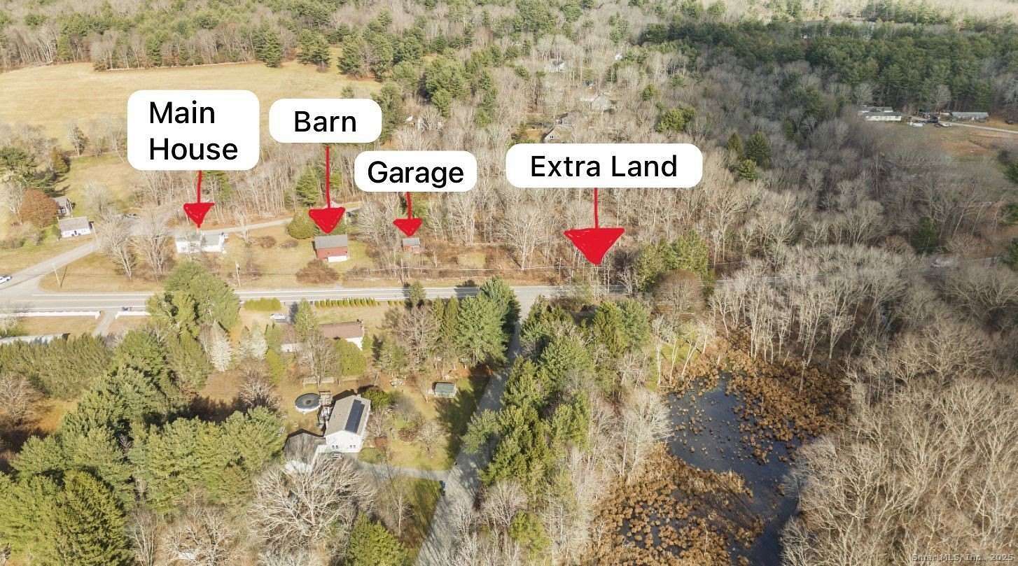 2.5 Acres of Residential Land with Home for Sale in Windham, Connecticut