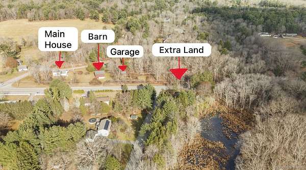 2.5 Acres of Residential Land with Home for Sale in Windham, Connecticut