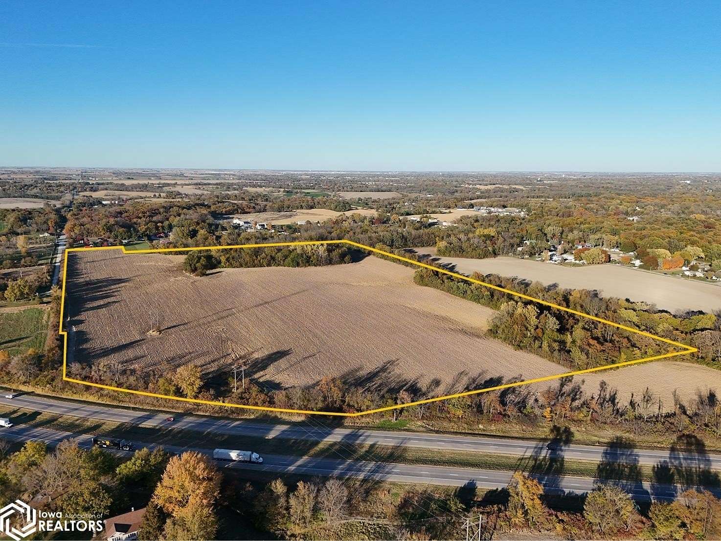 55.2 Acres of Agricultural Land for Sale in Davenport, Iowa