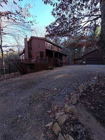 5.27 Acres of Residential Land with Home for Sale in Blairsville, Georgia