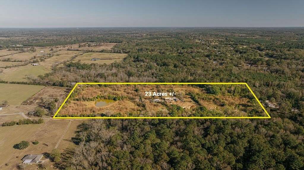 23.5 Acres of Recreational Land for Sale in Timpson, Texas