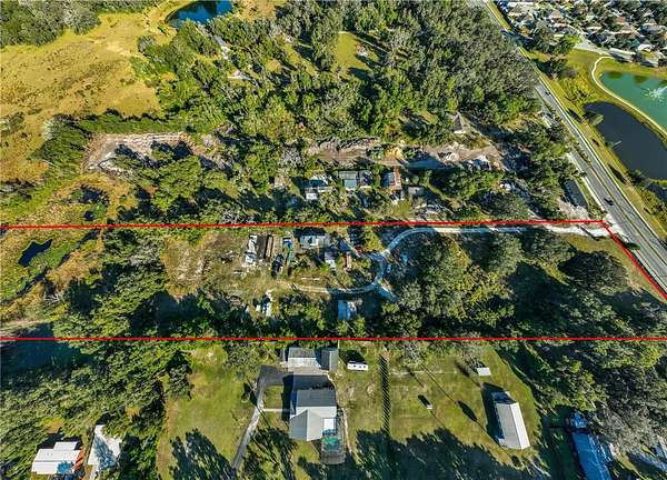 8.58 Acres of Land with Home for Sale in Orlando, Florida