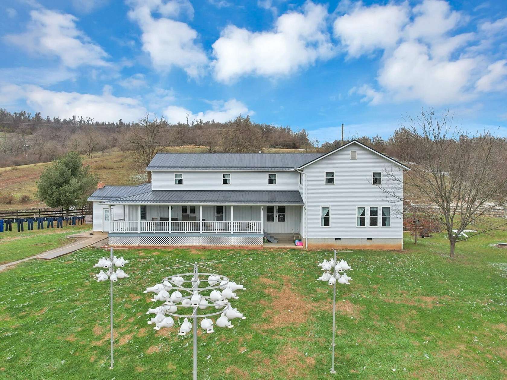 24.9 Acres of Recreational Land with Home for Sale in Quaker City, Ohio