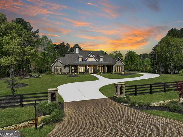 2.24 Acres of Residential Land with Home for Sale in Alpharetta, Georgia