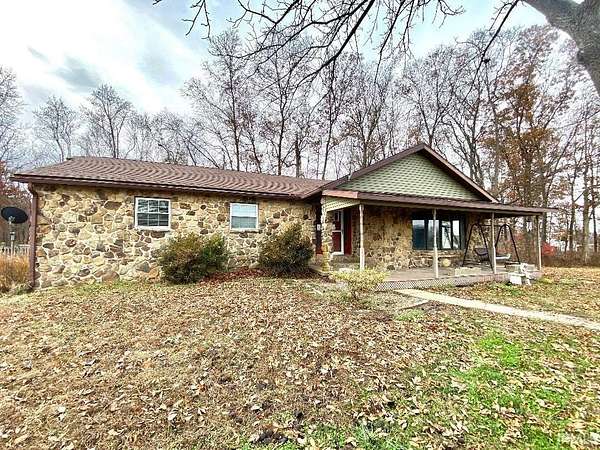 11 Acres of Land with Home for Sale in Worthington, Indiana