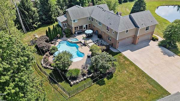 3 Acres of Residential Land with Home for Sale in Washington Township, Michigan