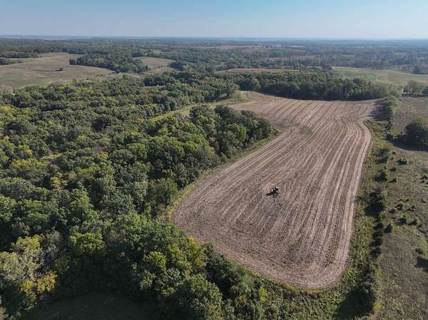 84 Acres of Recreational Land & Farm for Sale in Floris, Iowa