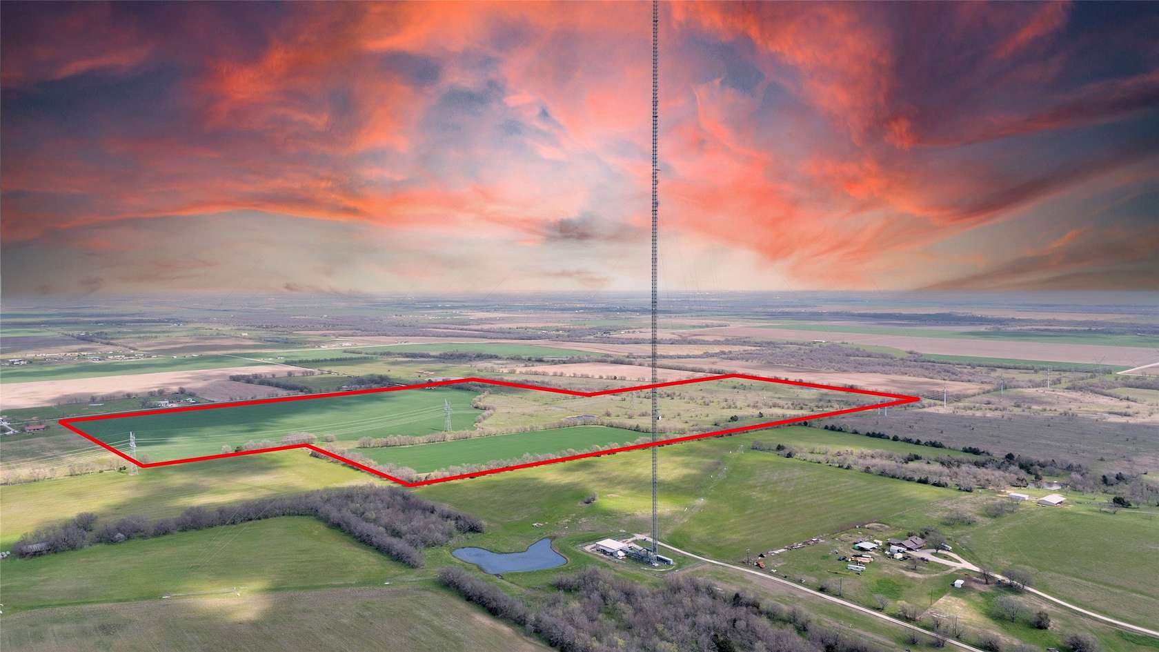 141 Acres of Agricultural & Residential Land for Sale in Collinsville, Texas