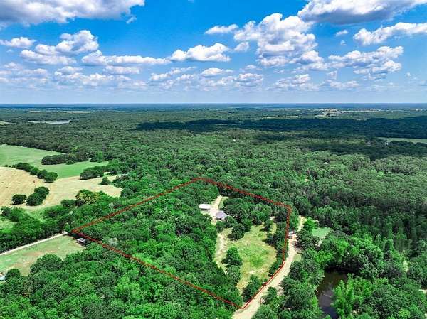 8.42 Acres of Land with Home for Sale in Sulphur Springs, Texas