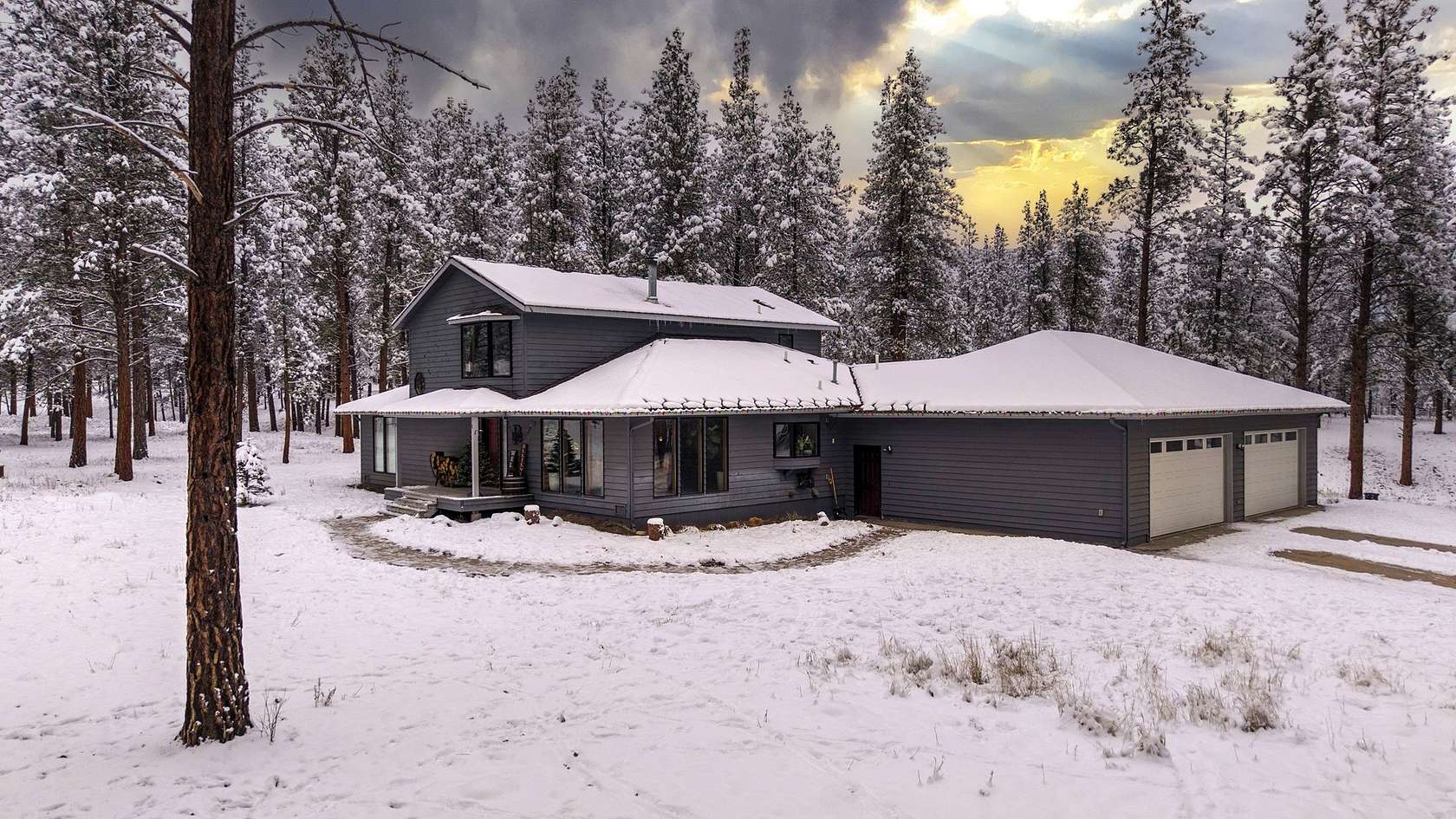 10 Acres of Land with Home for Sale in Bonner, Montana