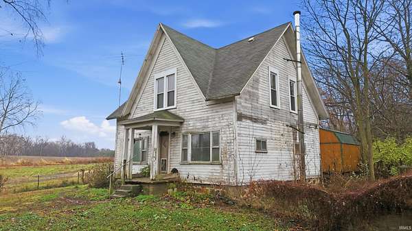 26.2 Acres of Land with Home for Sale in Peru, Indiana