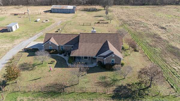 12.5 Acres of Land with Home for Sale in Chelsea, Oklahoma