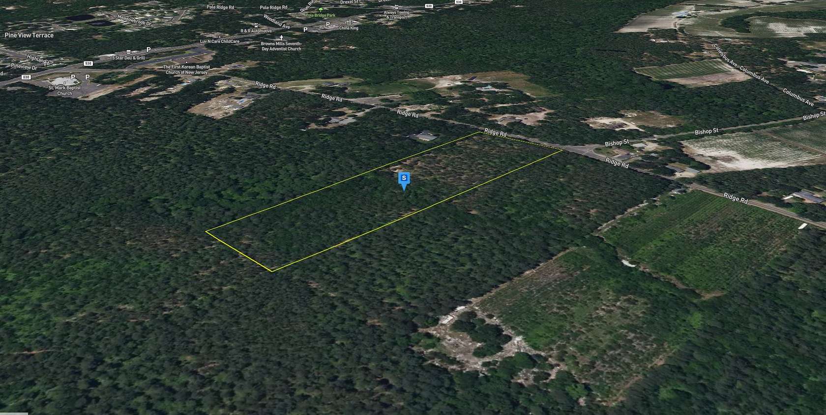 7 Acres of Land for Sale in Browns Mills, New Jersey