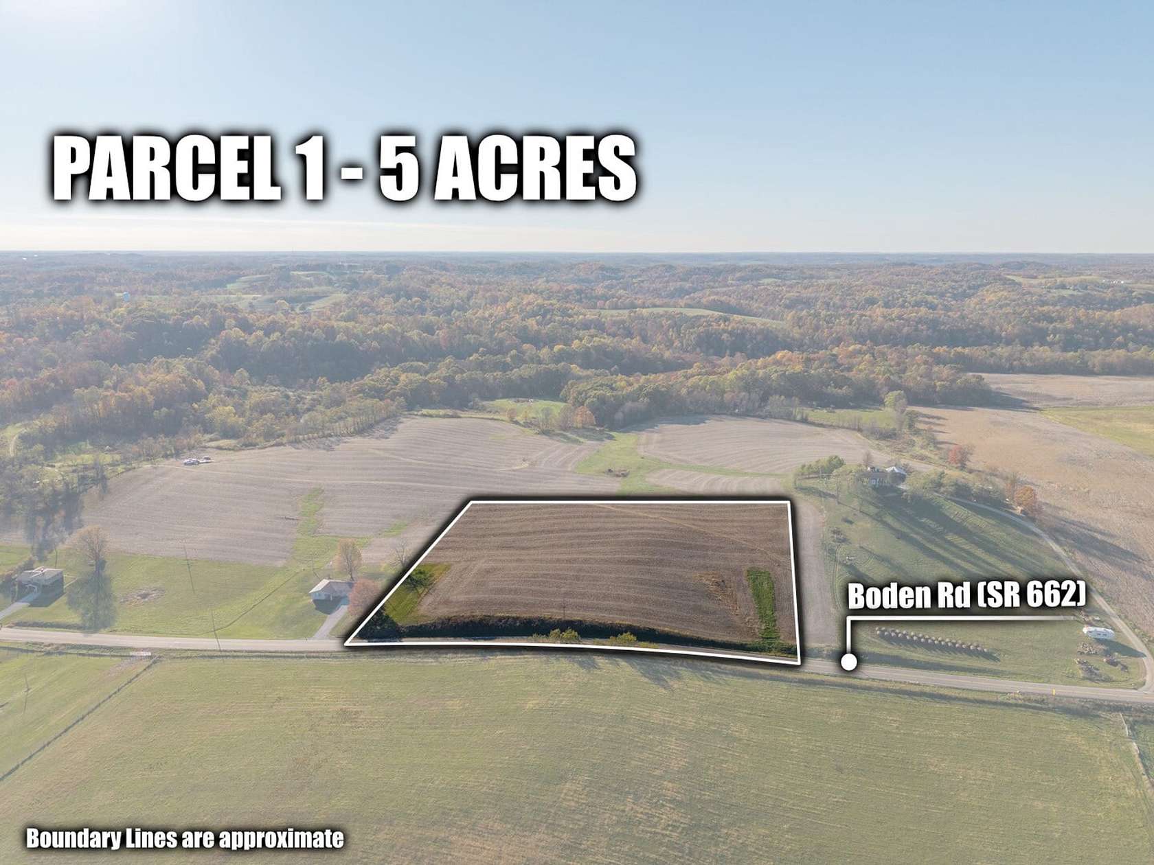 133 Acres of Recreational Land & Farm for Auction in Cambridge, Ohio