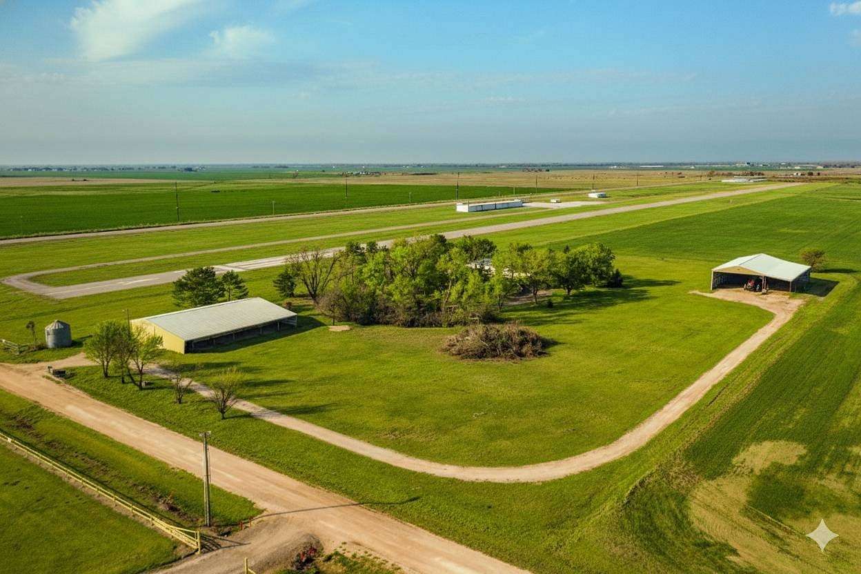 6.5 Acres of Residential Land with Home for Sale in Cherokee, Oklahoma