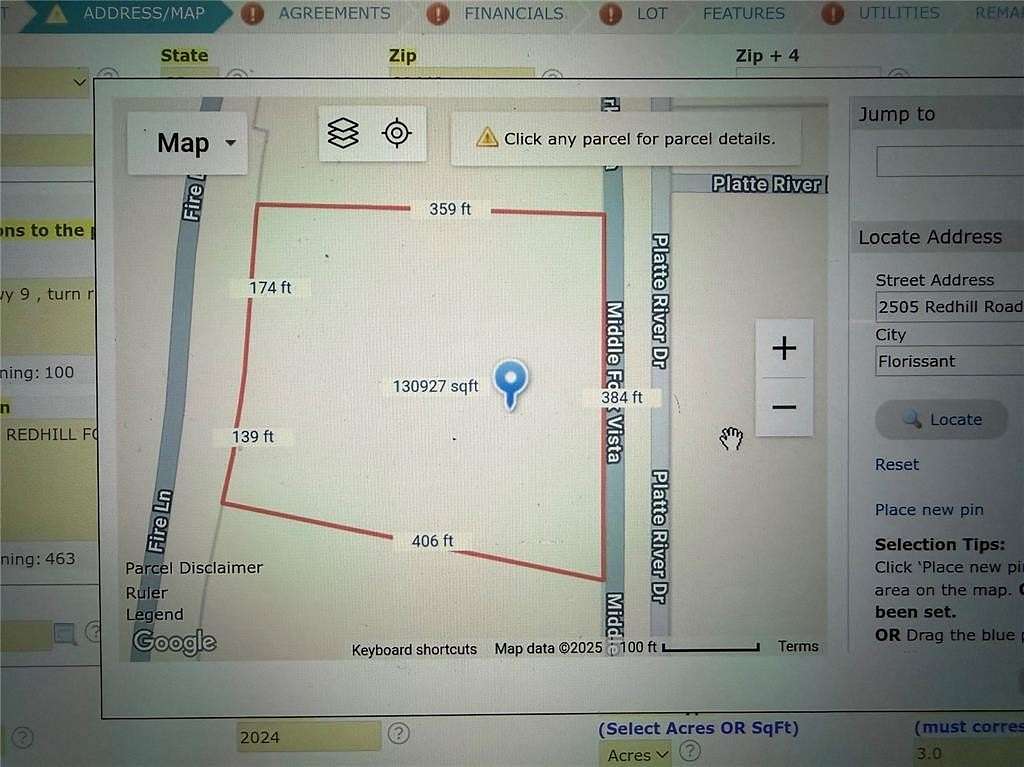 3 Acres of Land for Sale in Florissant, Colorado