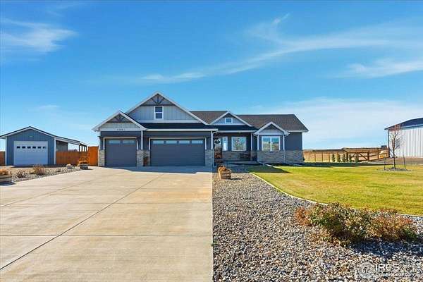 2 Acres of Residential Land with Home for Sale in Severance, Colorado