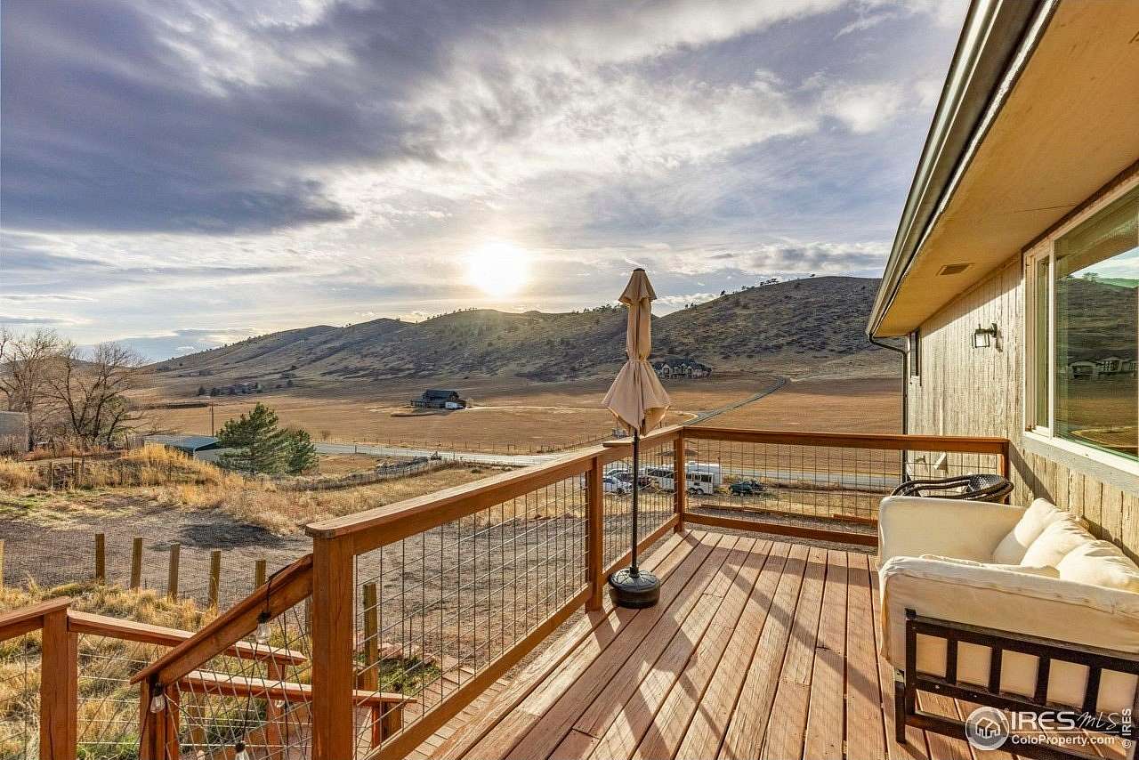 6 Acres of Land with Home for Sale in Loveland, Colorado