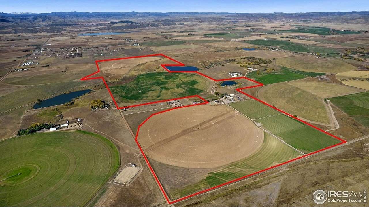 414 Acres of Land with Home for Sale in Wellington, Colorado