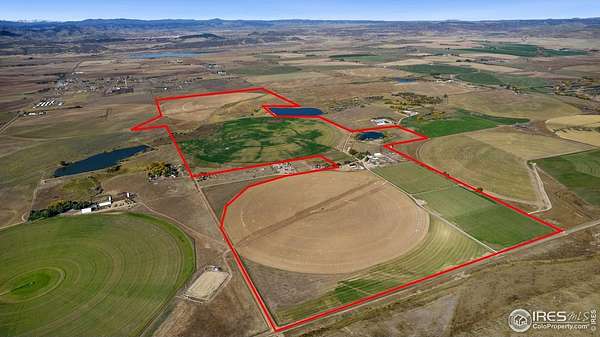 414 Acres of Land with Home for Sale in Wellington, Colorado