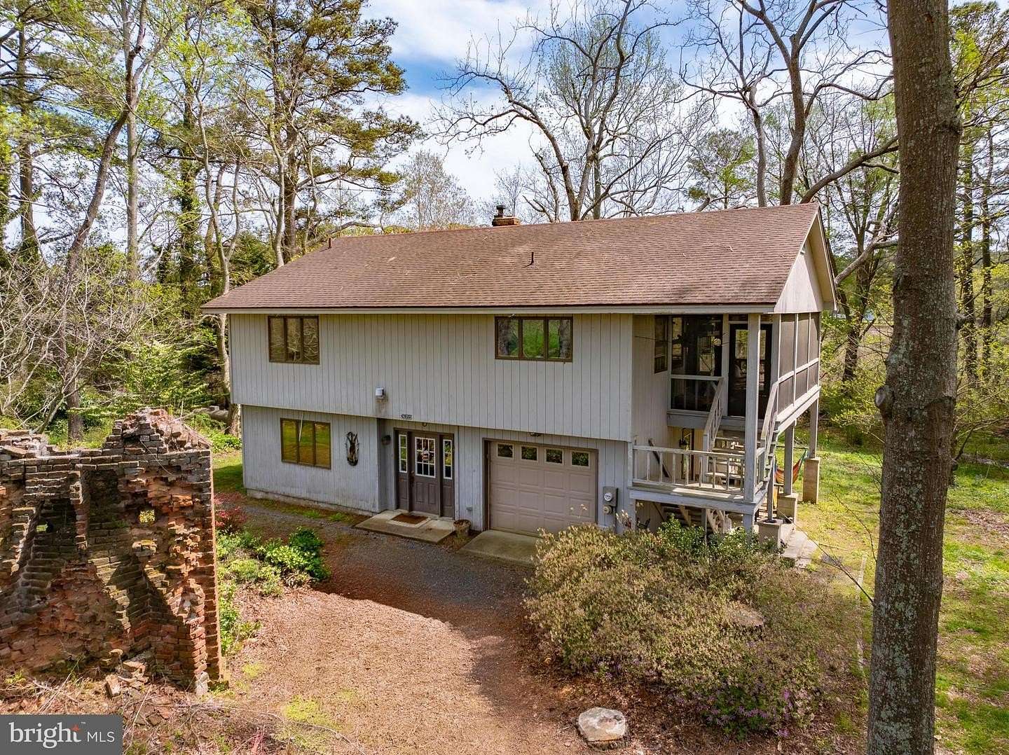 106 Acres of Recreational Land with Home for Sale in Onancock, Virginia