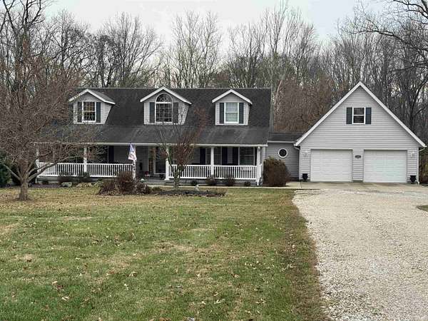 6.84 Acres of Residential Land with Home for Sale in Princeton, Indiana