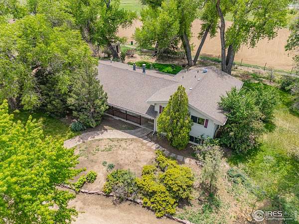 9.77 Acres of Land with Home for Sale in Kersey, Colorado