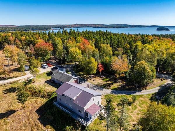 20.5 Acres of Land with Home for Sale in Roque Bluffs, Maine