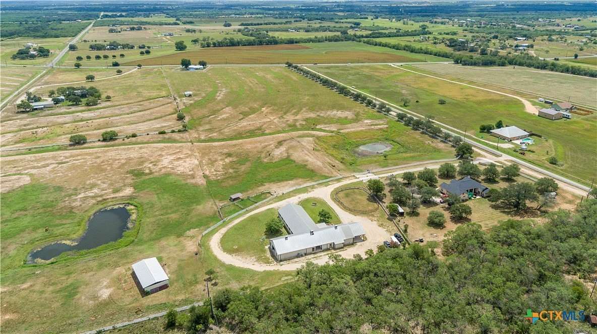 18.3 Acres of Land with Home for Sale in La Vernia, Texas
