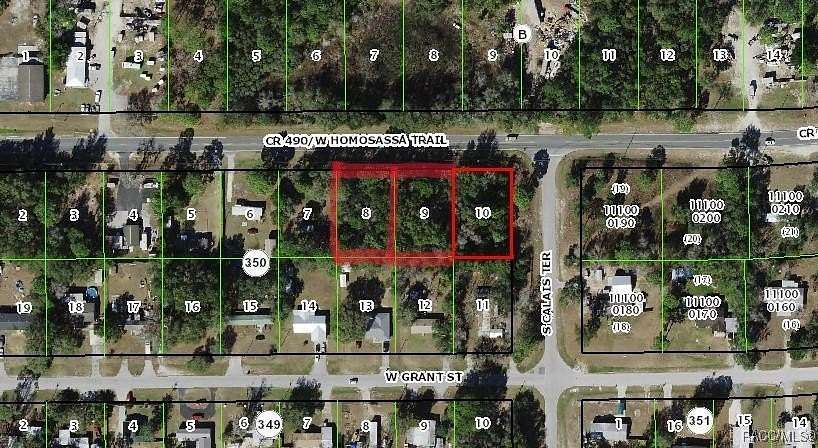 1 Acre of Residential Land for Sale in Homosassa, Florida