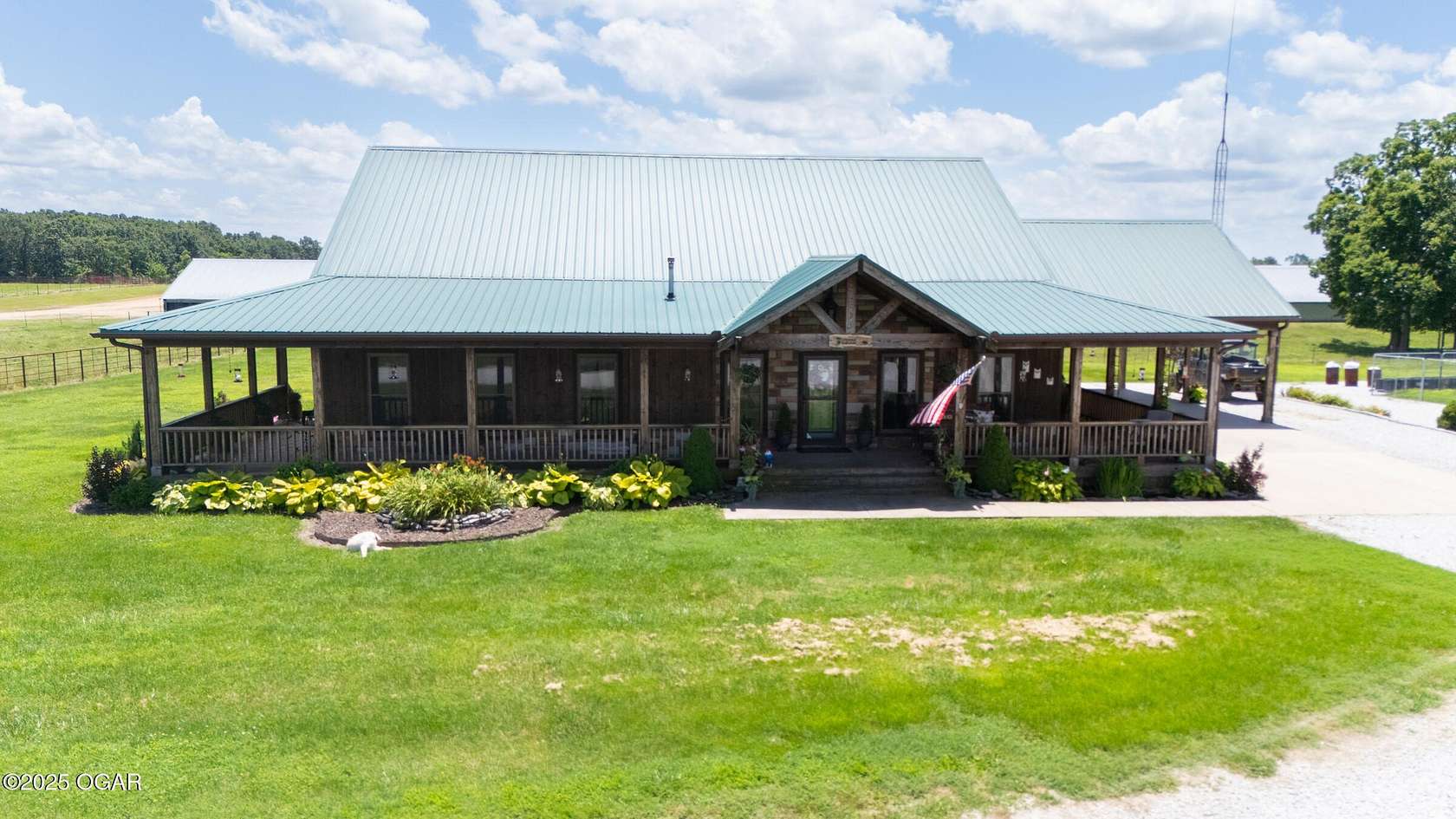 95 Acres of Agricultural Land with Home for Sale in Rocky Comfort, Missouri