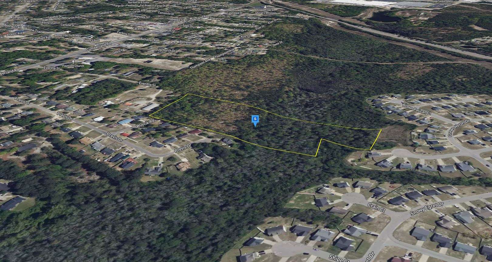 9.1 Acres of Land for Sale in Fayetteville, North Carolina